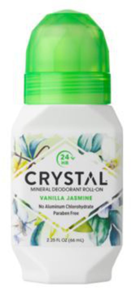 Crystal Deodorant Roll On Vanilla & Jasmine 66ml